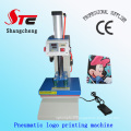 CE certificat automatique pneumatique Logo impression Machine T-Shirt monoposte chaleur transfert Machine Stc-Qd11